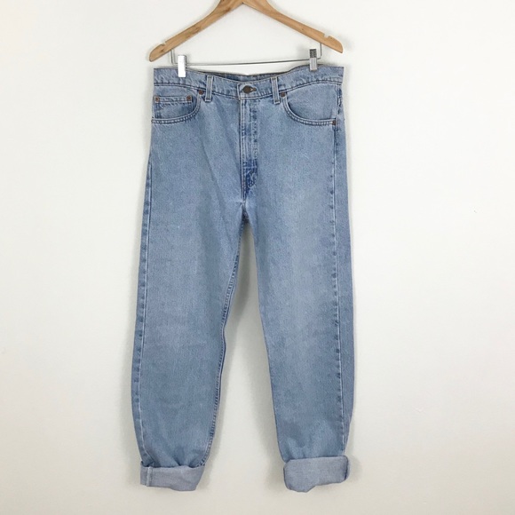 Levi's Denim - Vintage Levis 505 stone wash jeans boyfriend fit